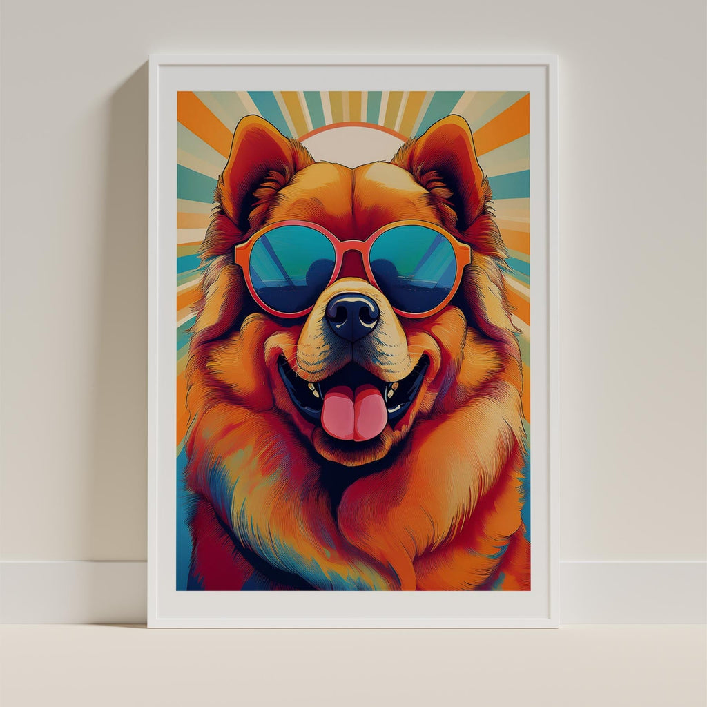 Chow Chow In Colourful Sunnies 1 image 9