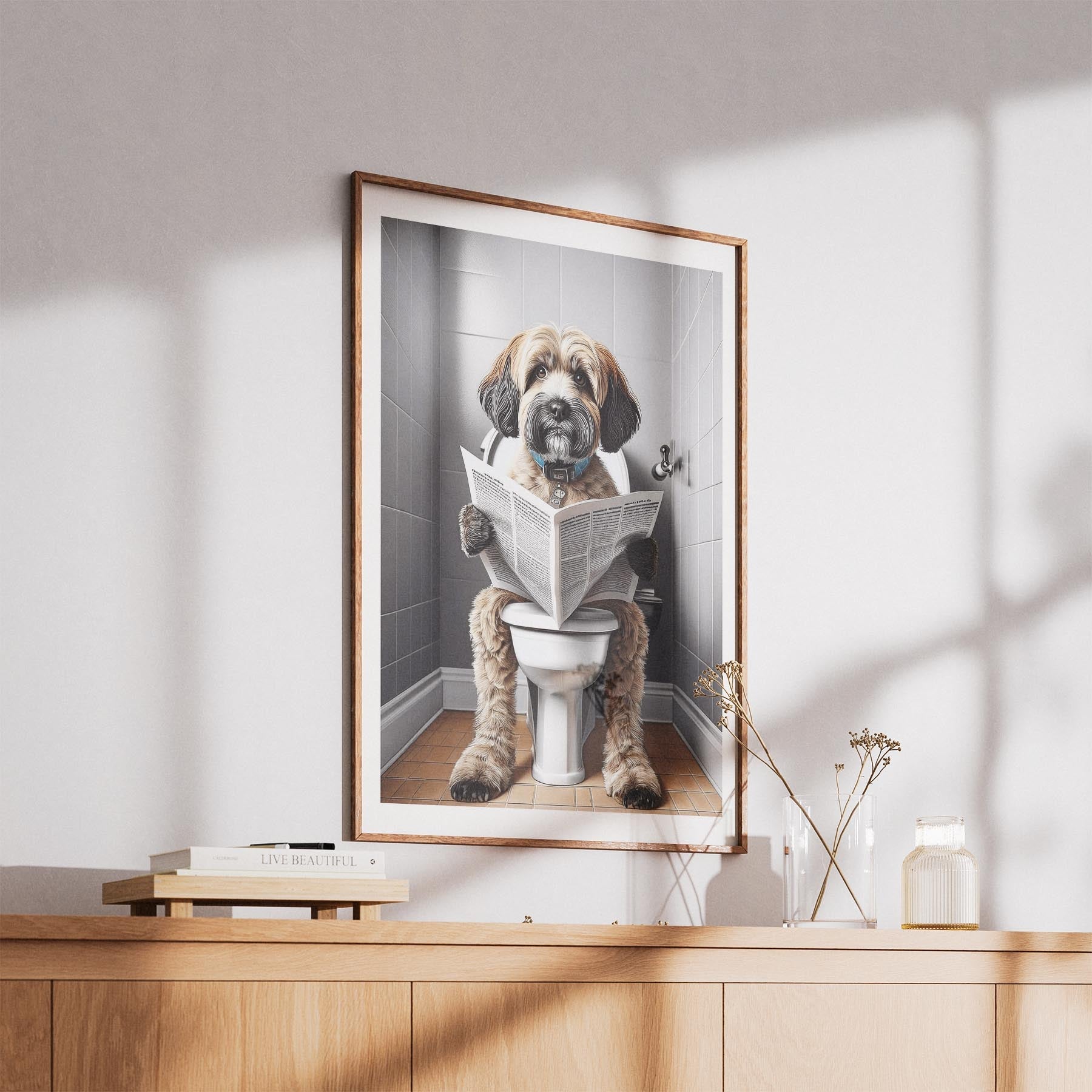 Cavoodle Toilet Humour Dog Series 6 image 5