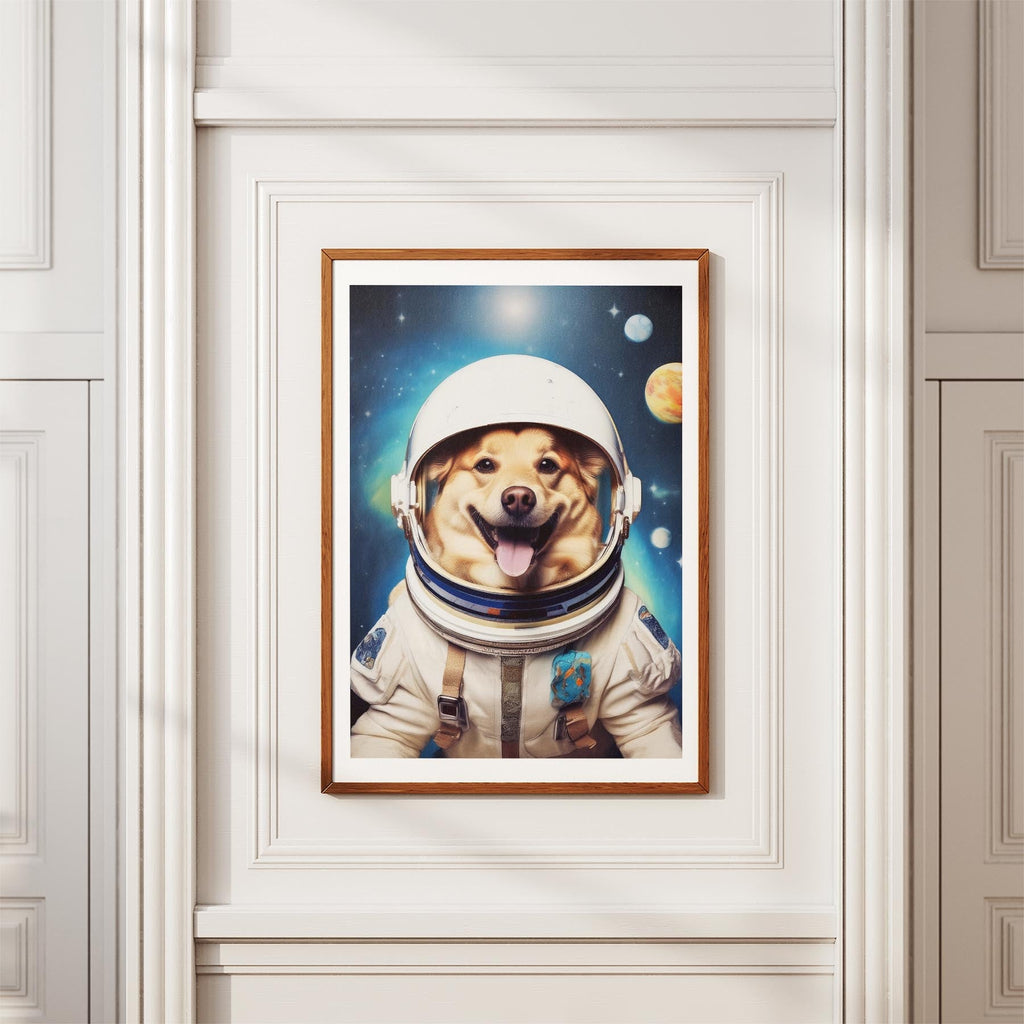 German Spitz Astronaut Dog Series image 3