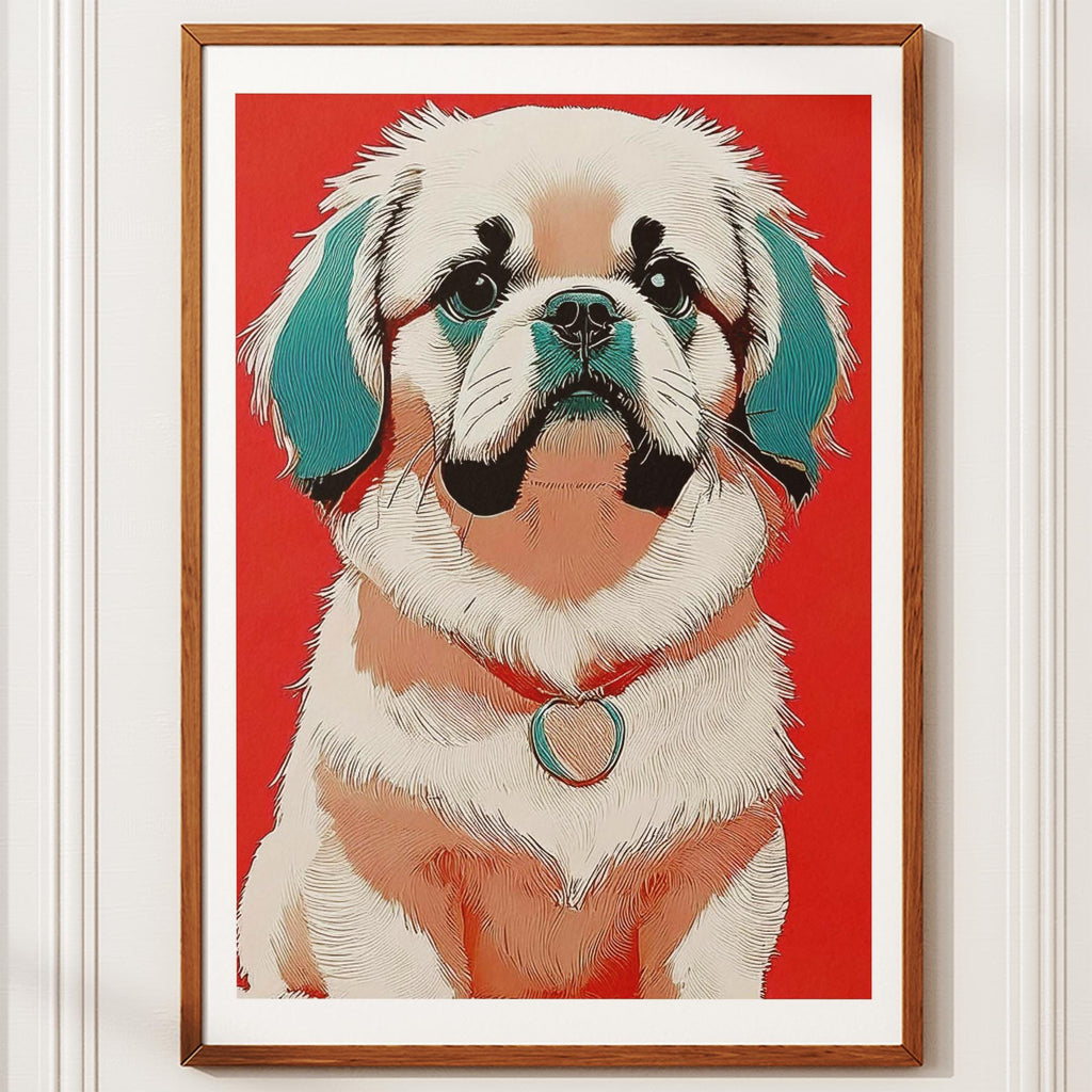 Pekingese Red Dog Series image 10