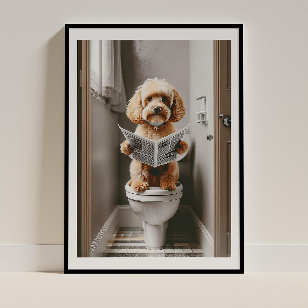 Cavoodle Toilet Humour Dog Series 5 image 0
