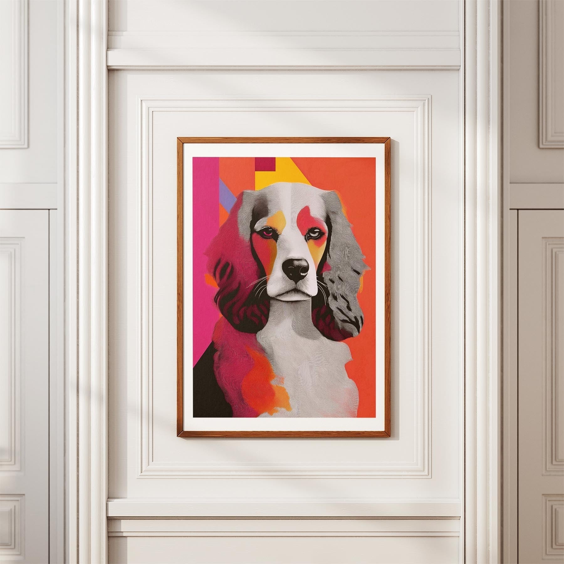 Afghan Modern Pop Dog Series image 3