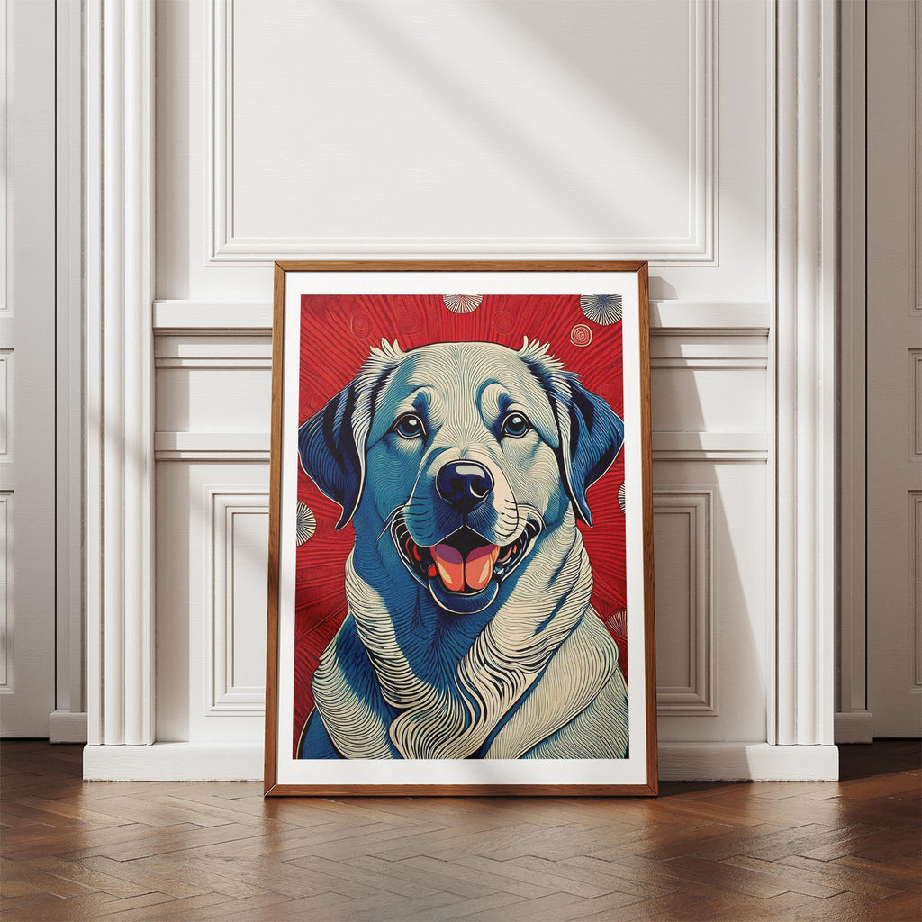 Labrador Retriever Hokusai Japanese Inspired Dog Series image 4