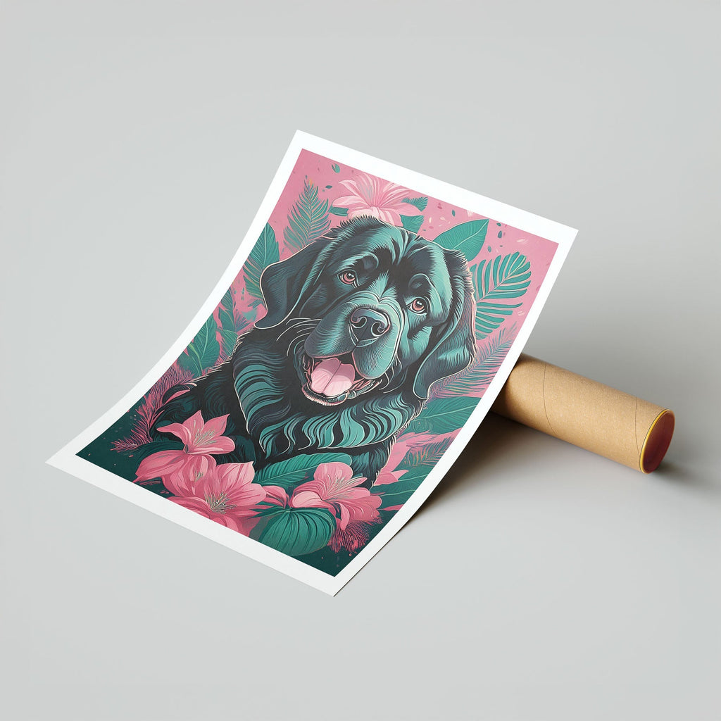 Newfoundland Flowery Dog image 7