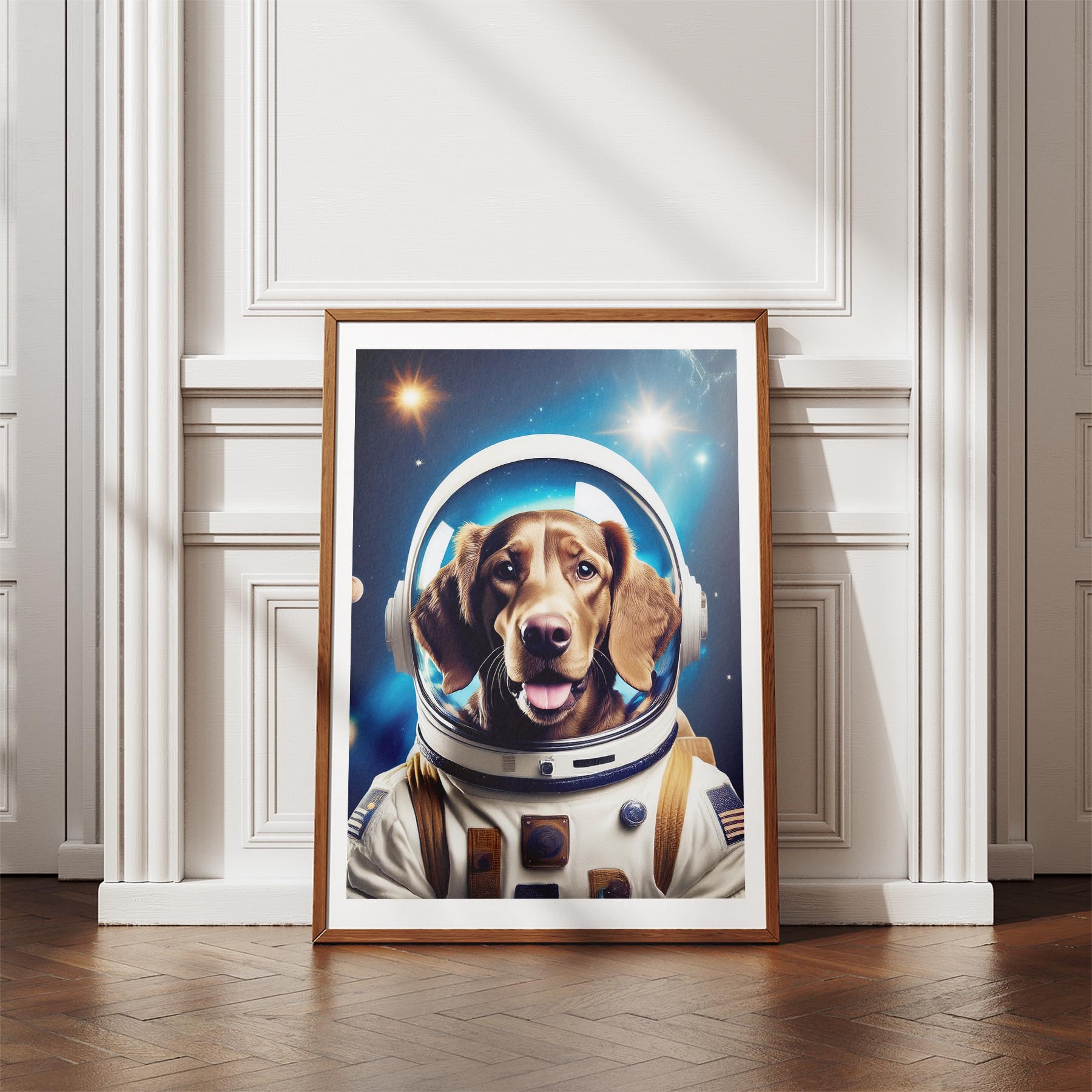 Gordon Setter Astronaut Dog Series image 4