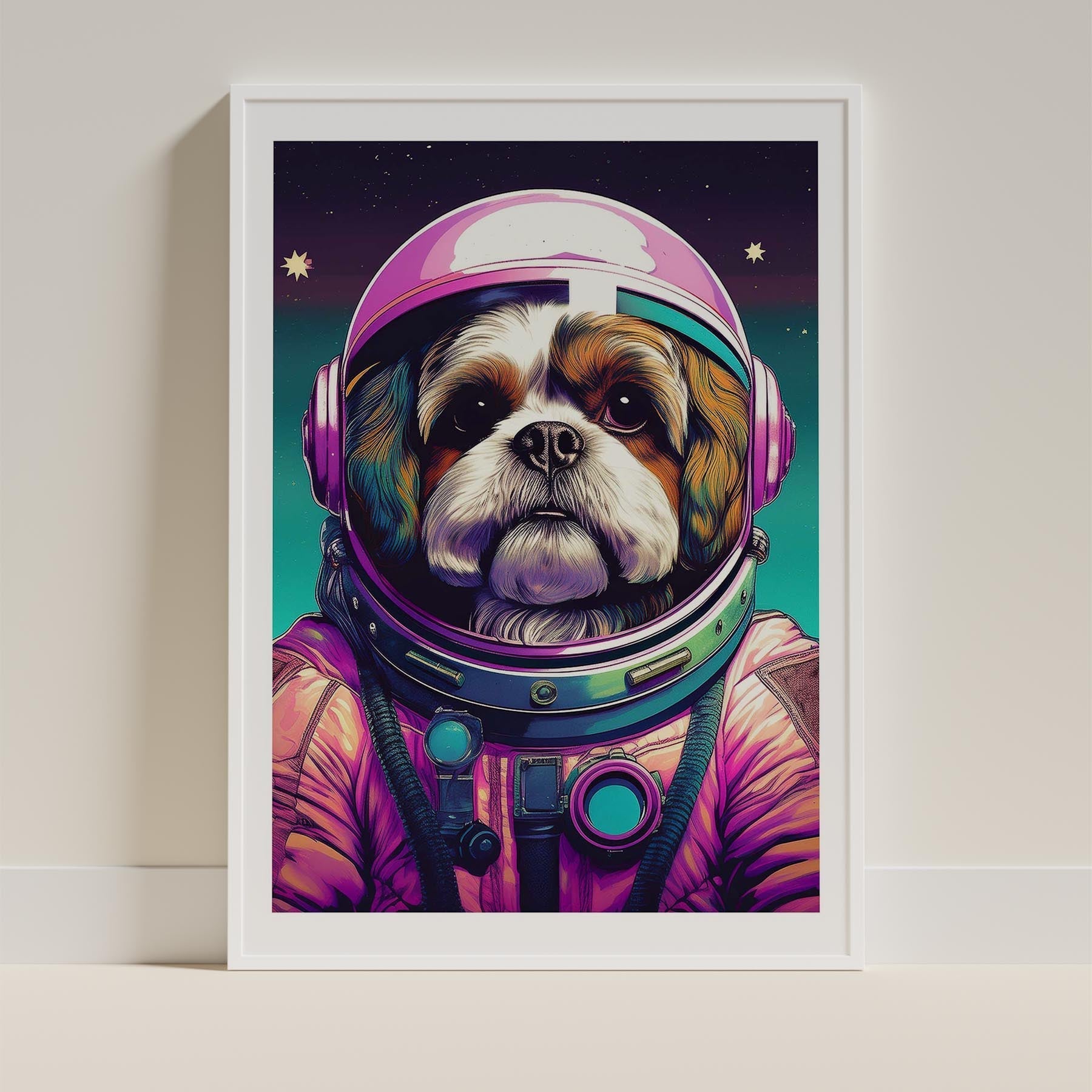 Shih Tzu Space Dogs Series image 9