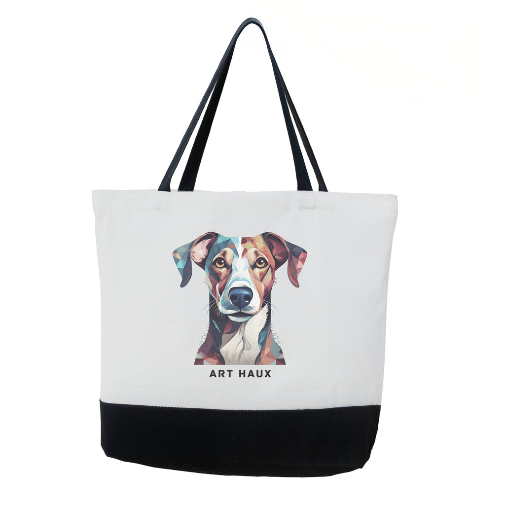 Whippet Chic Graphic Art Bag image 0