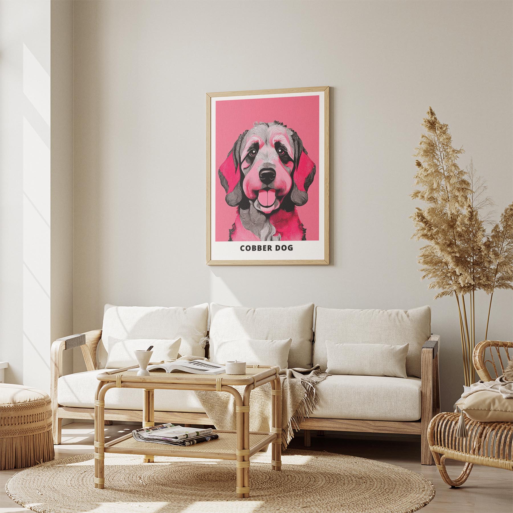 Cobberdog Pink and Black Dog Series 1 image 2