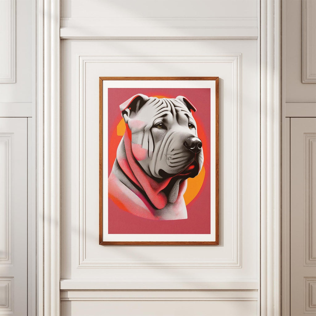 Shar Pei Modern Pop Dog Series image 3