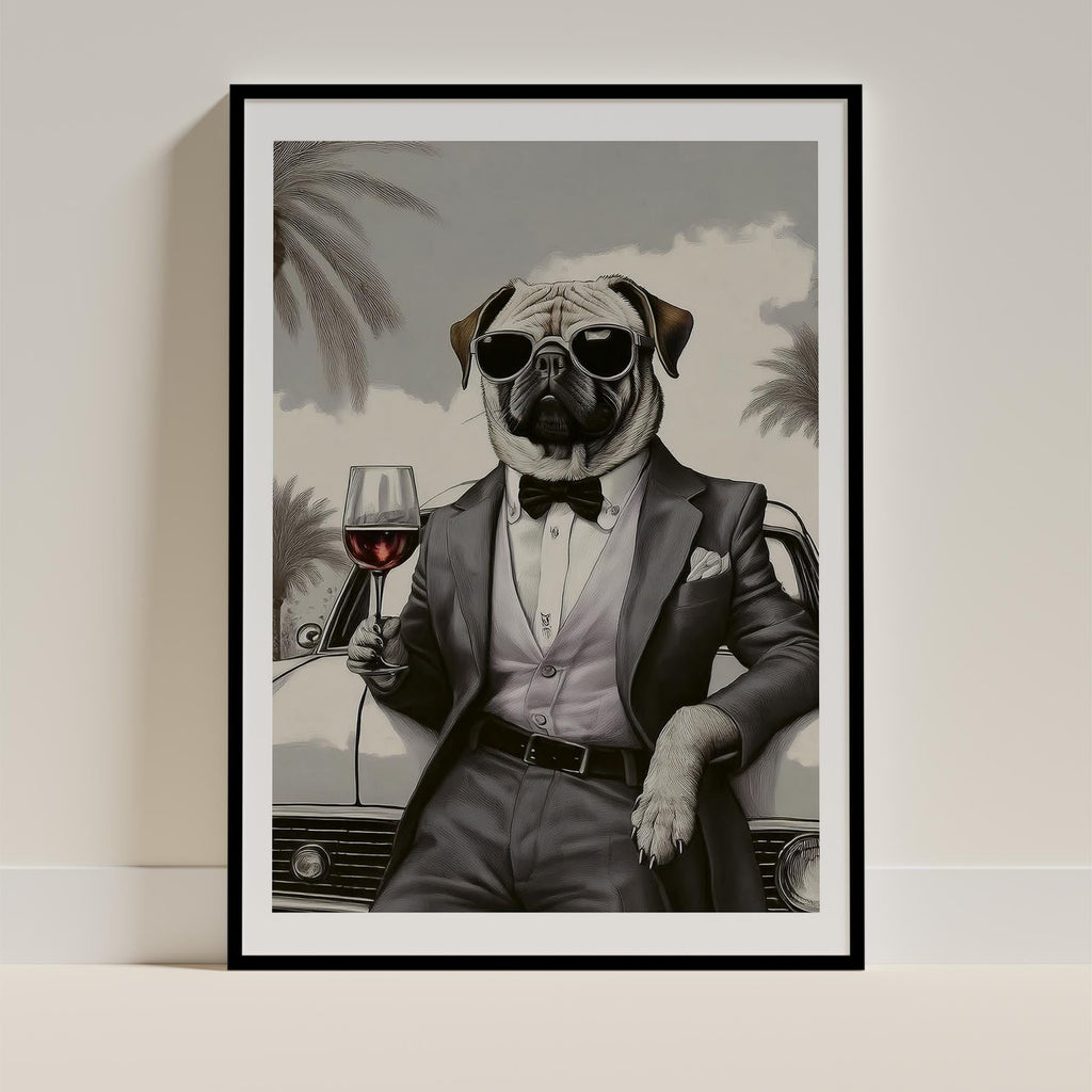 Pug The Distinguished Gentleman Dog Series image 0