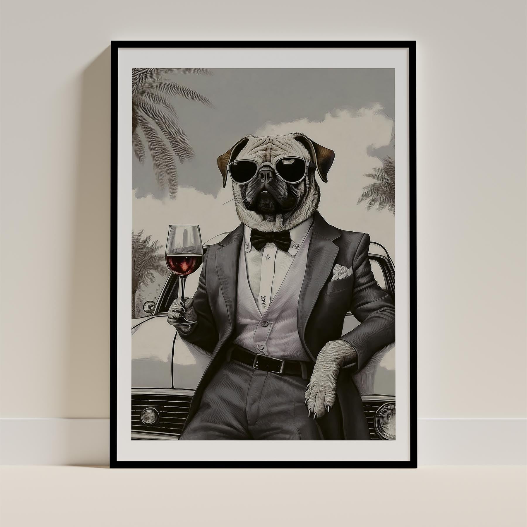 Pug The Distinguished Gentleman Dog Series image 0