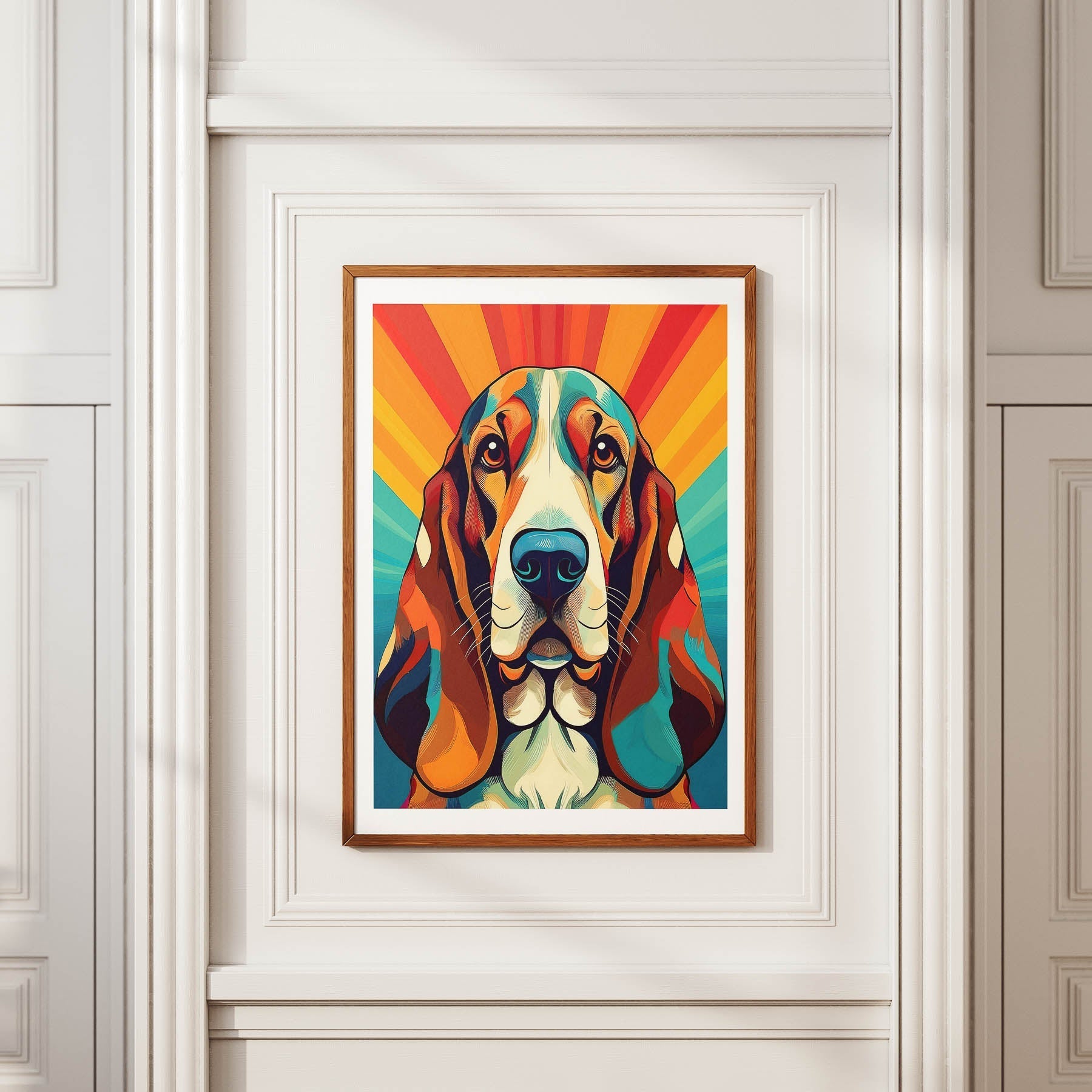 Basset Hound Colour Graphics 4 image 3