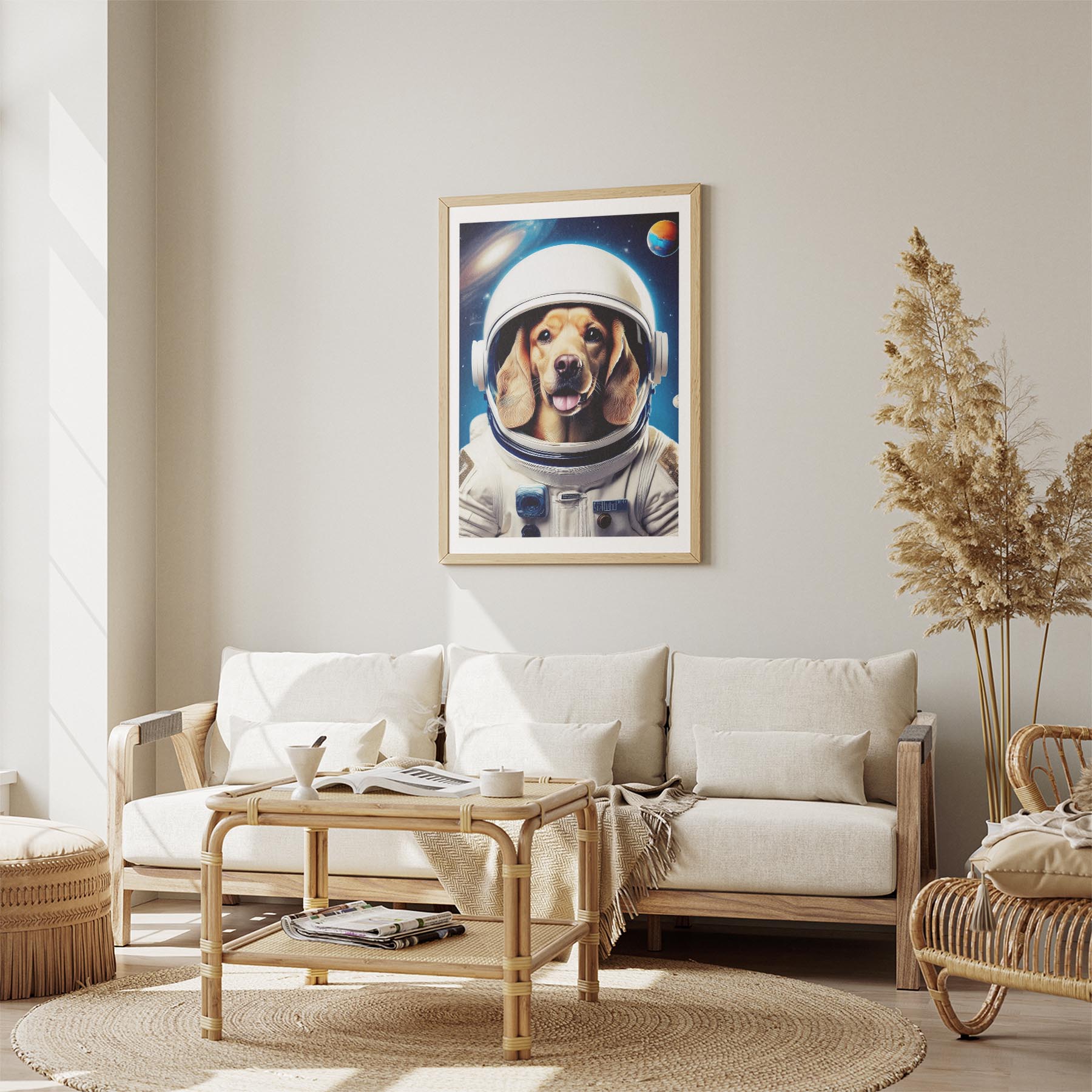 Cocker Spaniel Astronaut Dog Series image 2