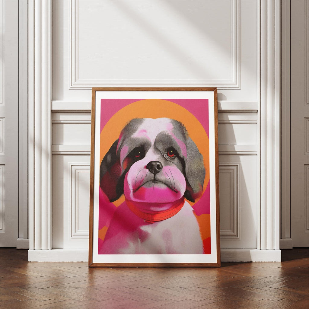 Shih Tzu Modern Pop Dog Series image 4