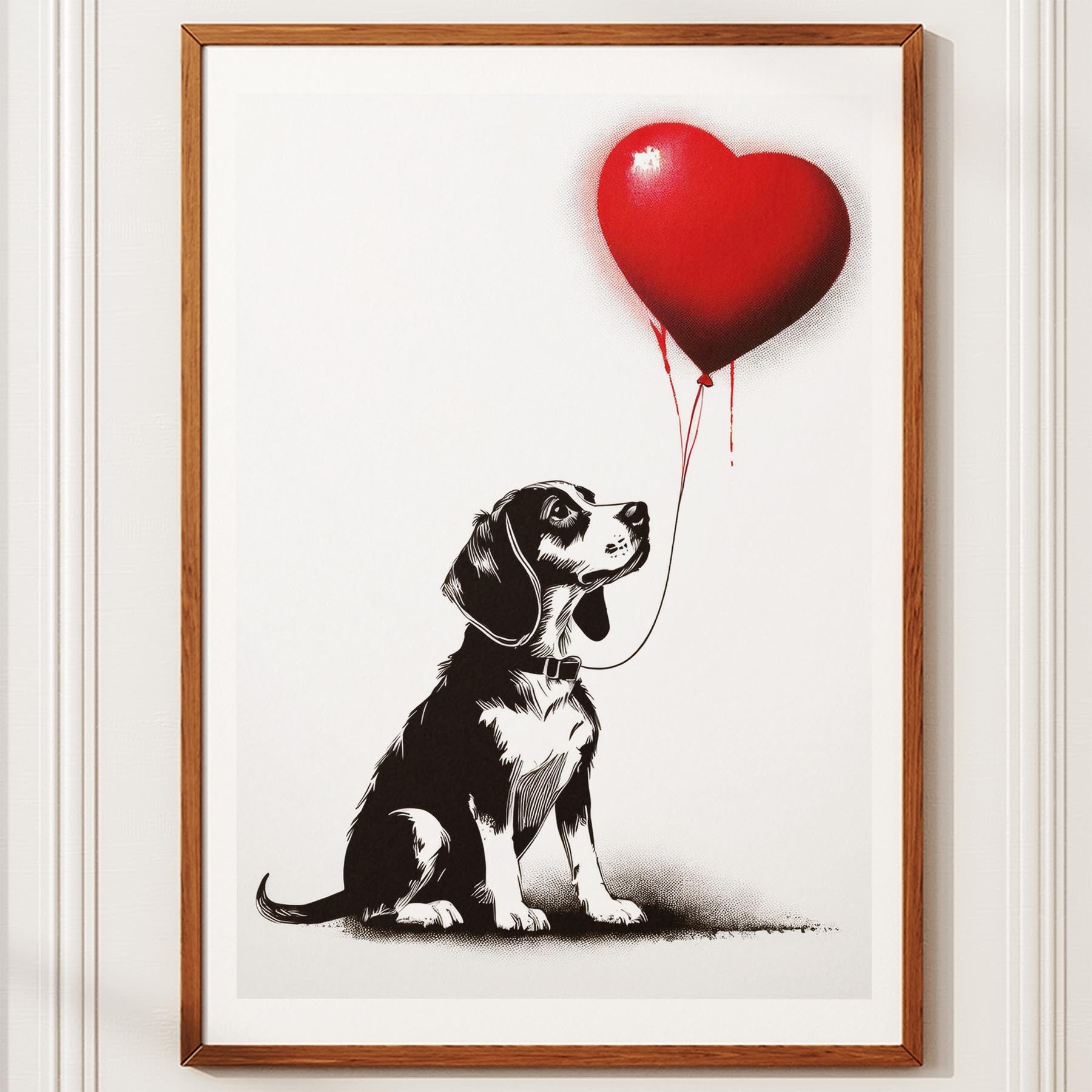 Beagle DOGSY Series inspired by the Art of Banksy image 10