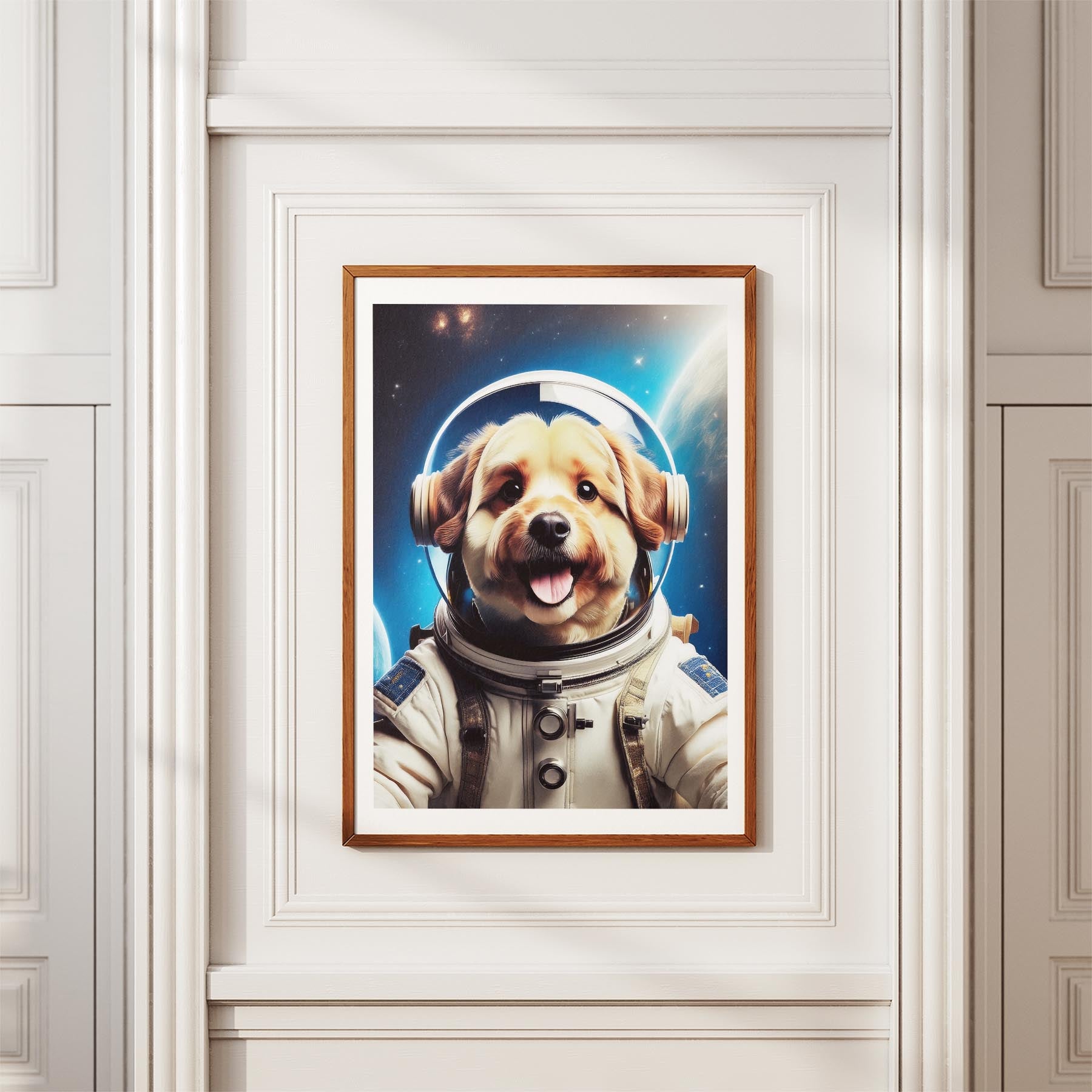Coton de Tulear Astronaut Dog Series image 3