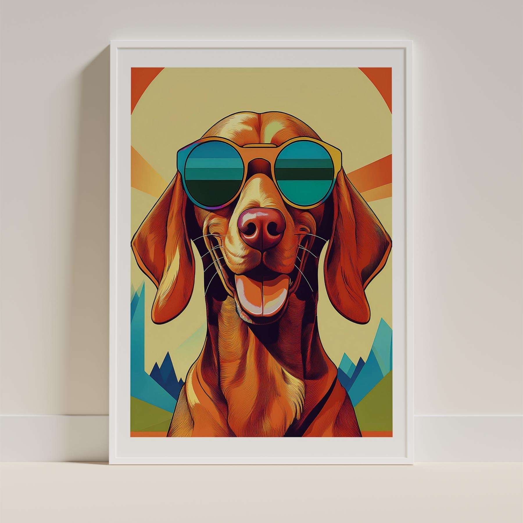 Dog In Colourful Sunnies 15 image 11