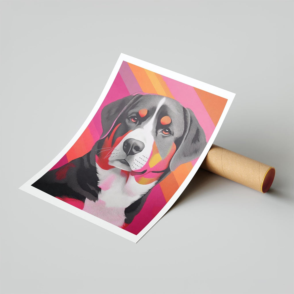 Bernese Mountain Dog Modern Pop Dog Series image 6