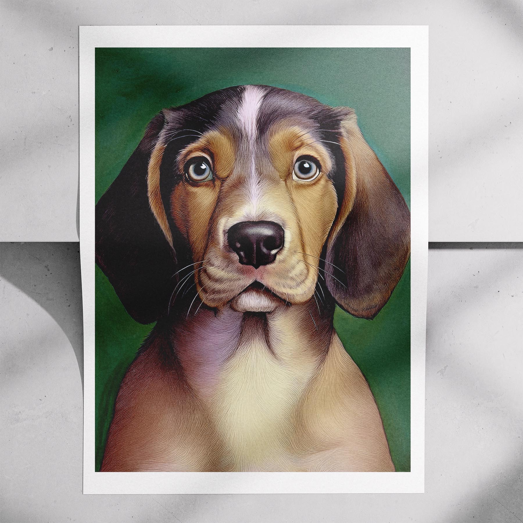 Bloodhound Green Painted Series image 7