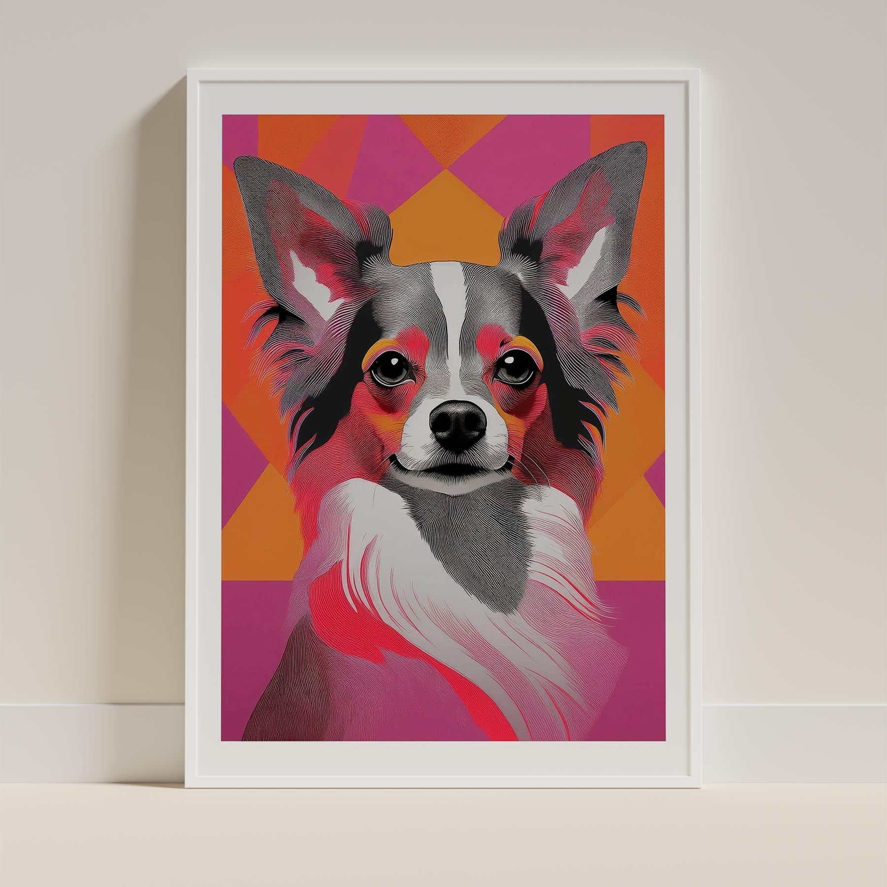 Papillon Modern Pop Dog Series image 9