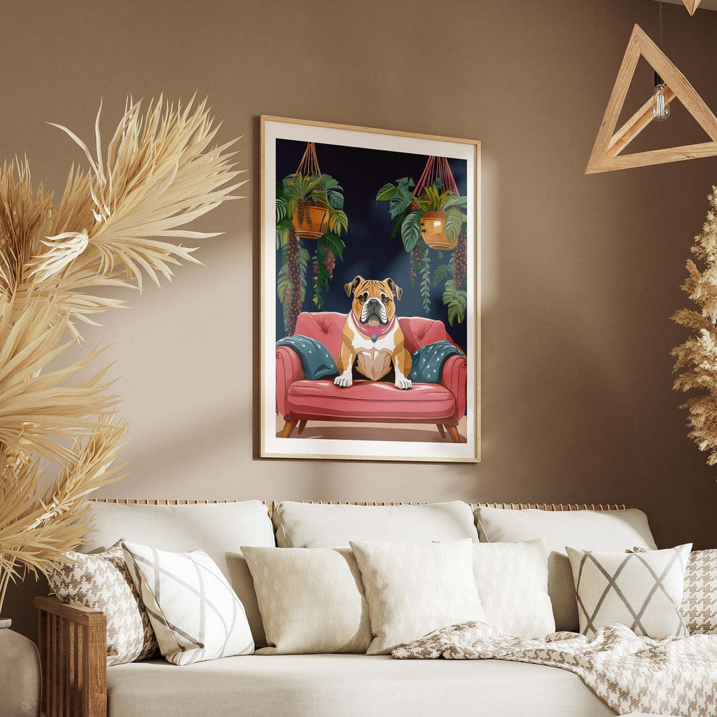 Bulldog Just Lounging Around image 5