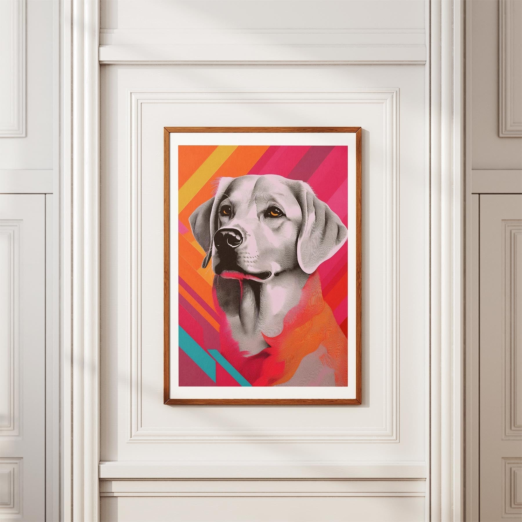 Golden Retriever Modern Pop Dog Series image 3