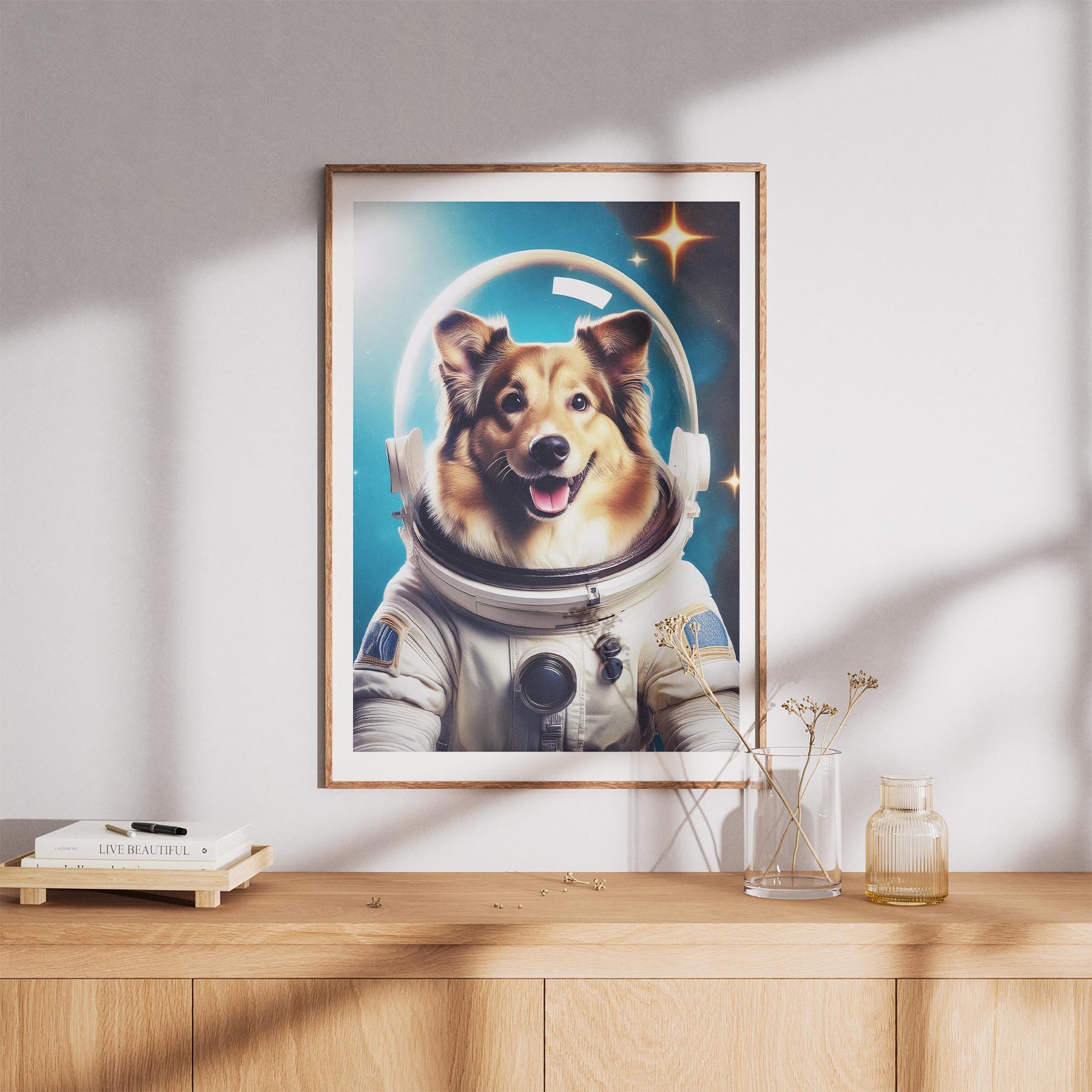 Shetland Sheepdog Astronaut Dog Series image 8