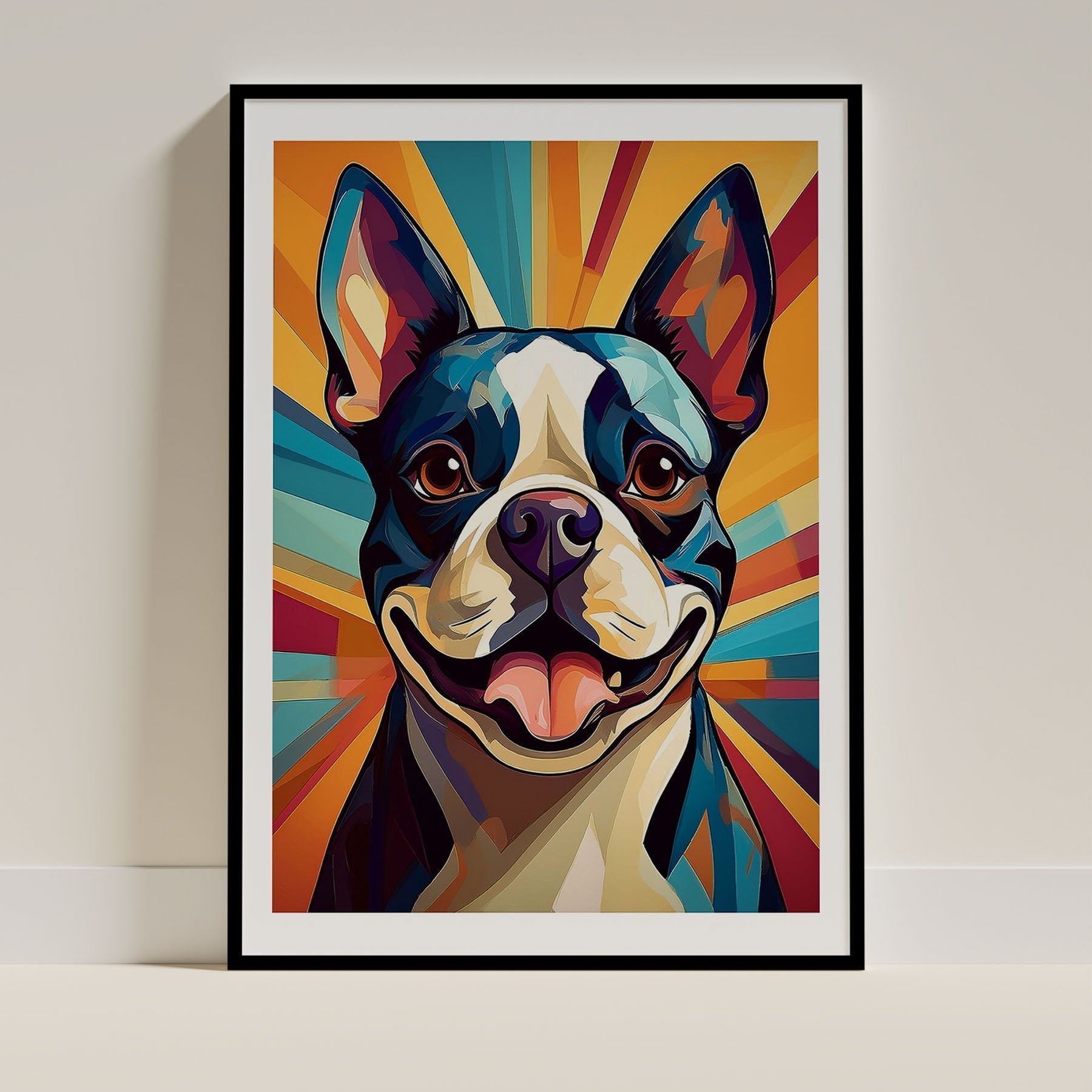 Boston Terrier Colour Graphics image 0