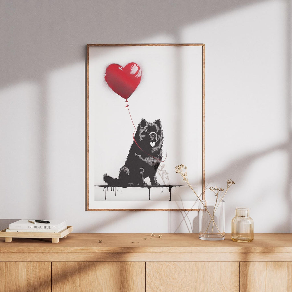 Chow Chow DOGSY Series inspired by the Art of Banksy image 8