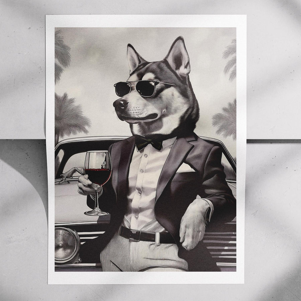 Siberian Husky The Distinguished Gentleman Dog Series image 7