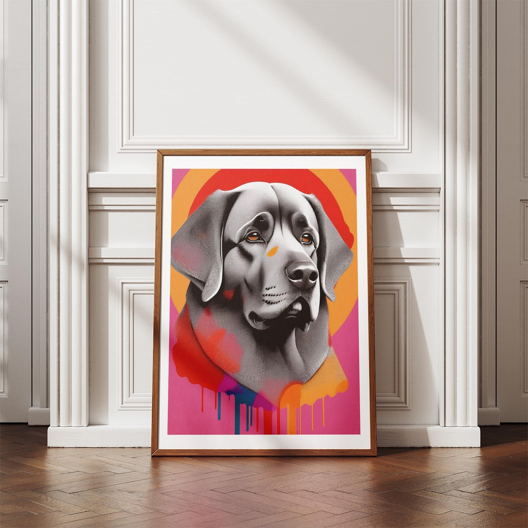 Newfoundland Modern Pop Dog Series image 4