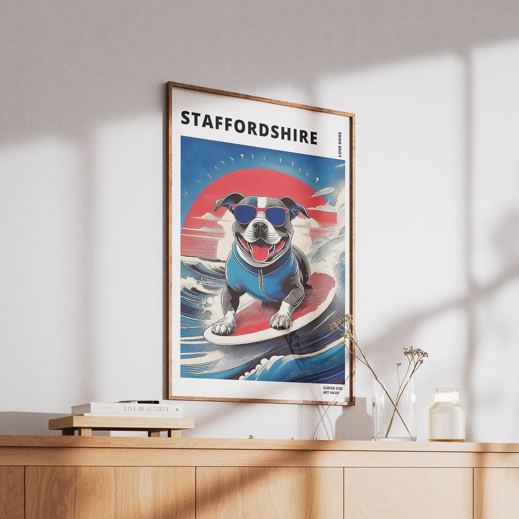 Staffordshire Hokosai Surfer Dogs 2 image 6