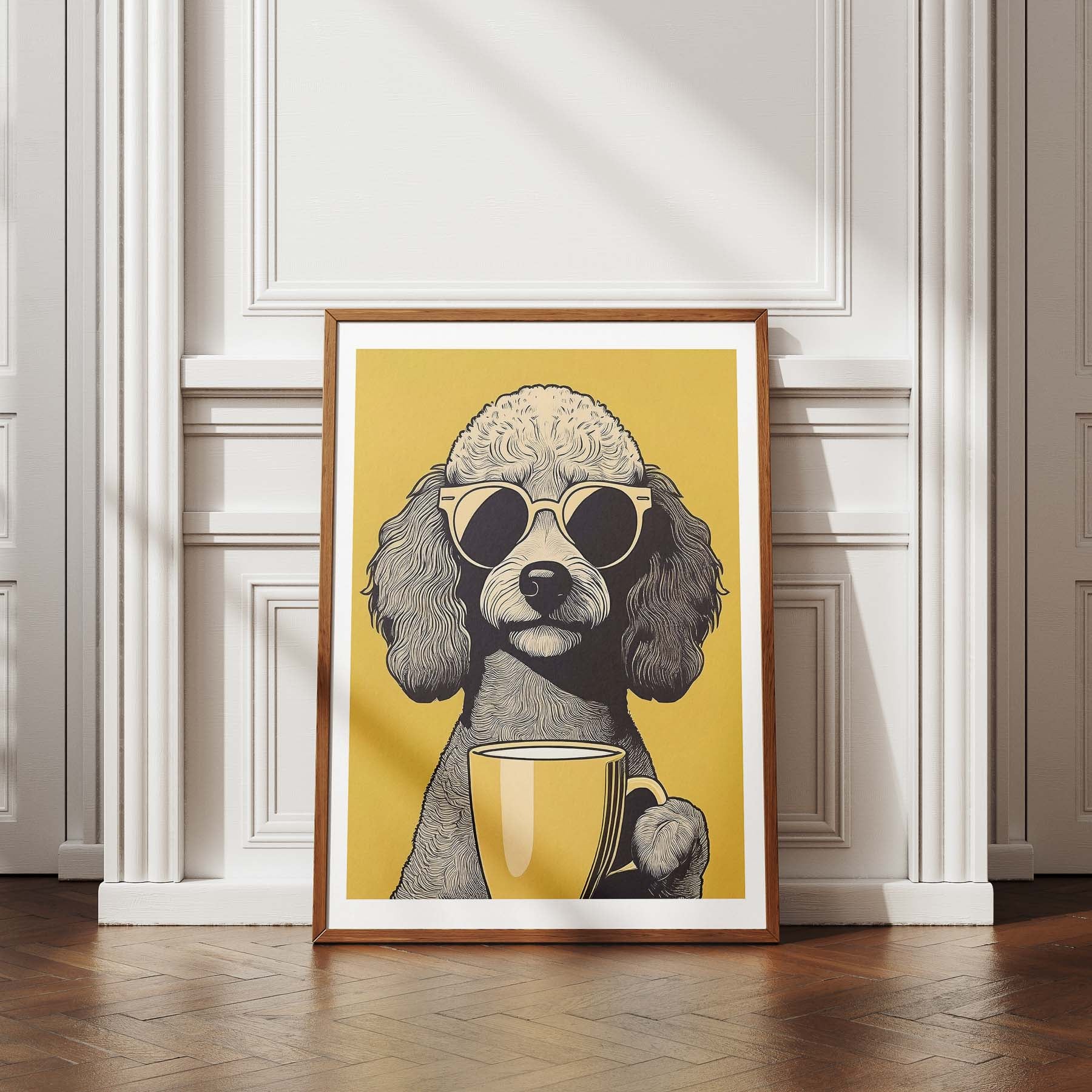 Poodle Chillin Coffee Dog image 4