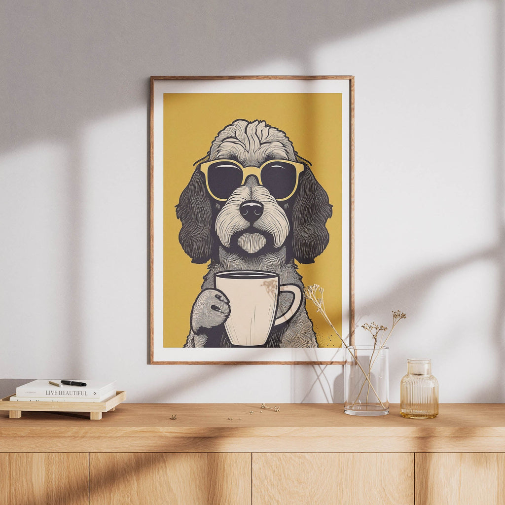 Spoodle Chillin Coffee Dog image 8