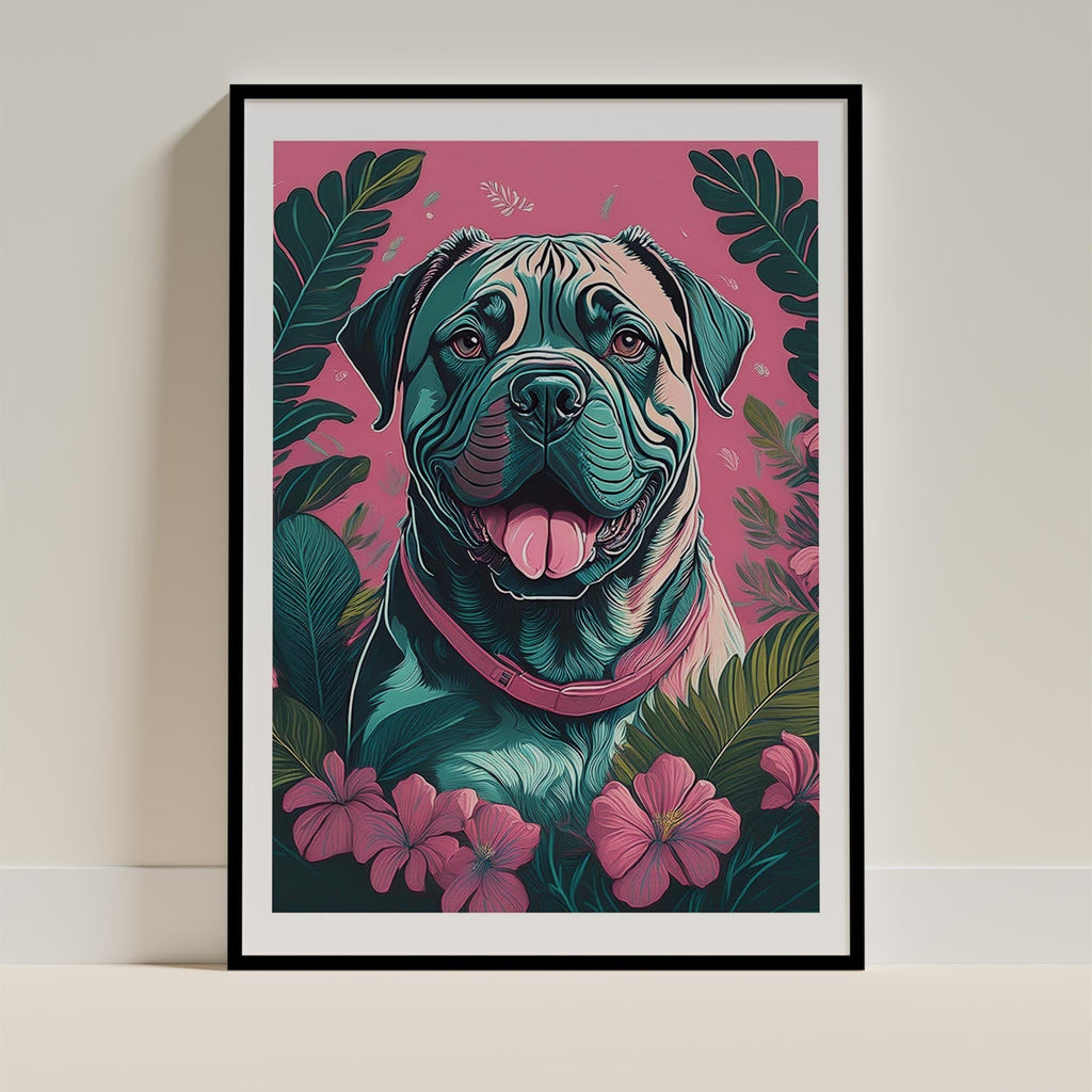 Bullmastiff Flowery Dog image 11