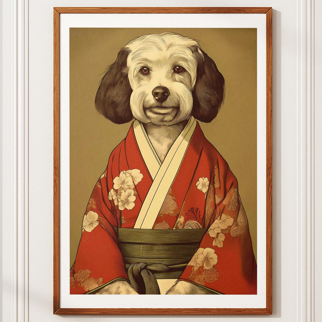 Groodle Japanse Kimono Dog Series image 10