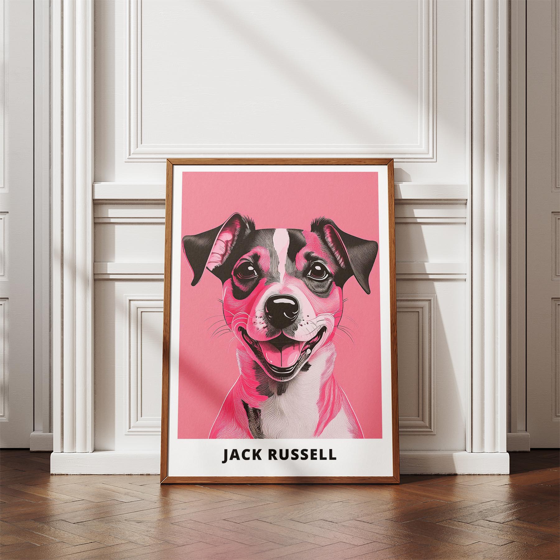 Jack Russell Pink and Black Dog Series 1 image 4