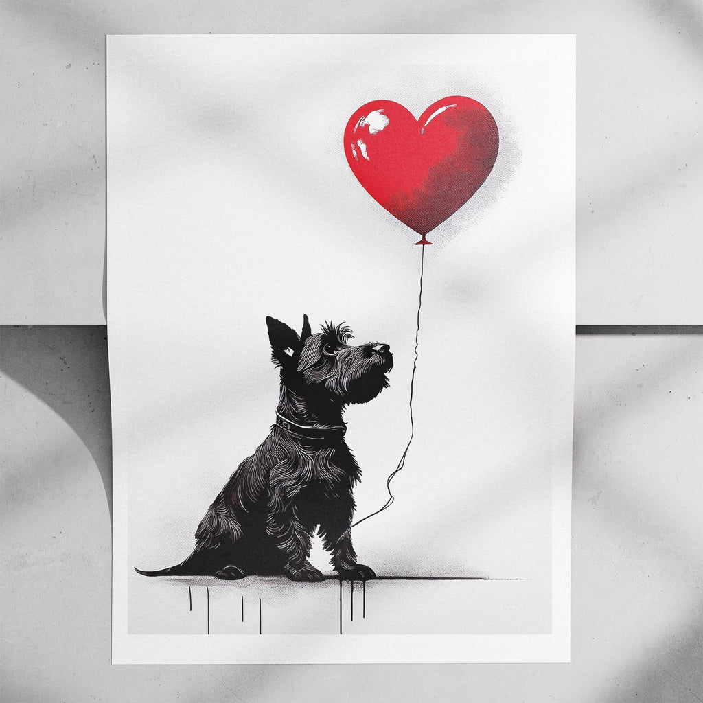 Scottish Terrier DOGSY Series inspired by the Art of Banksy image 7