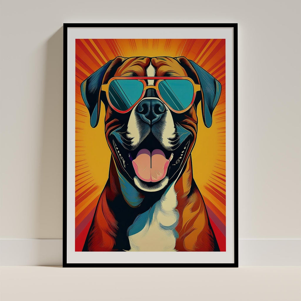 Boxer In Colourful Sunnies 2 image 11