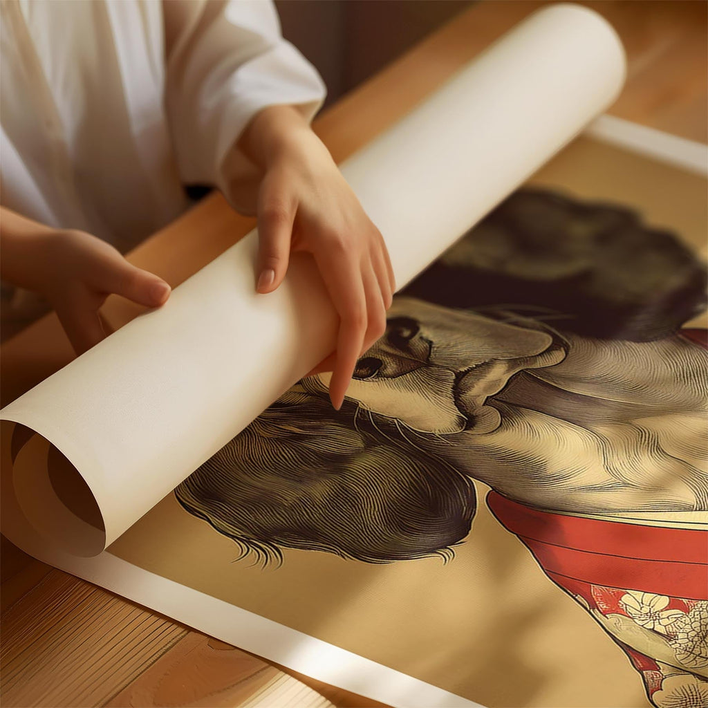 English Springer Spaniel Japanse Kimono Dog Series image 1