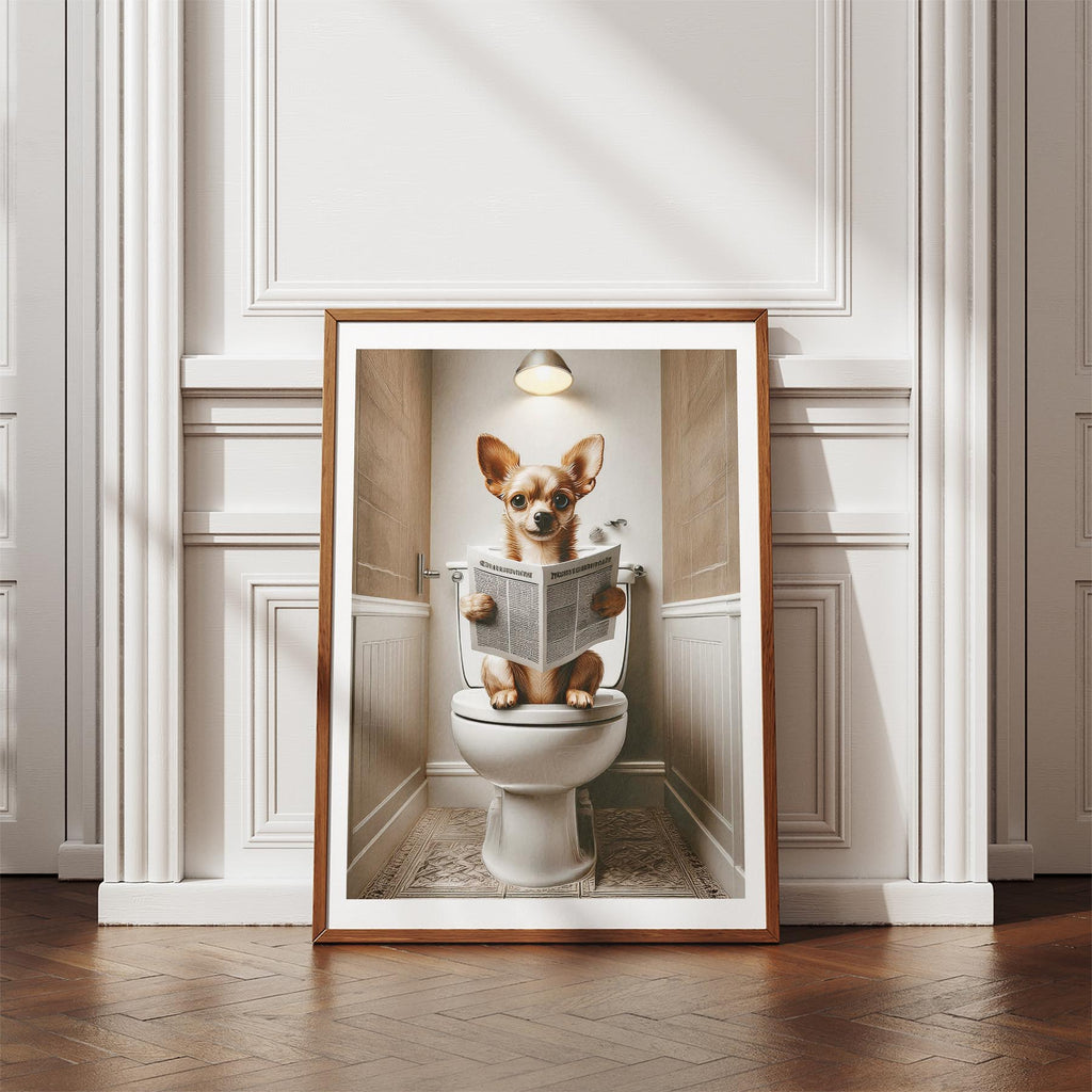 Chihuahua Toilet Humour Dog Series 2 image 4
