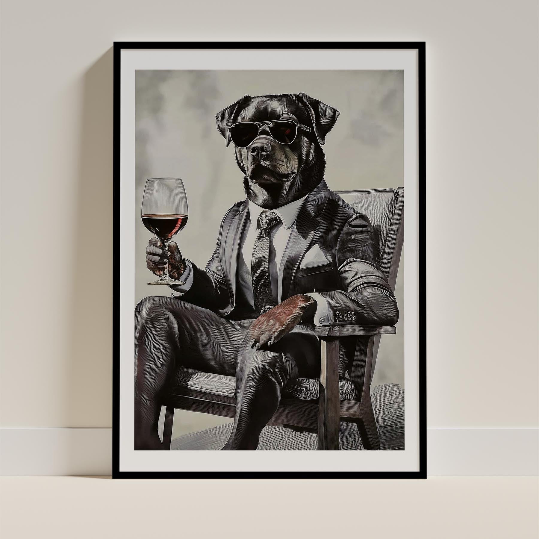 Rottweiler The Distinguished Gentleman Dog Series 1 image 0