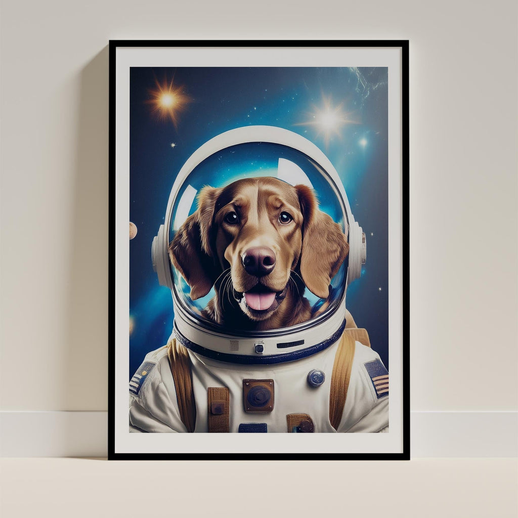 Gordon Setter Astronaut Dog Series image 11