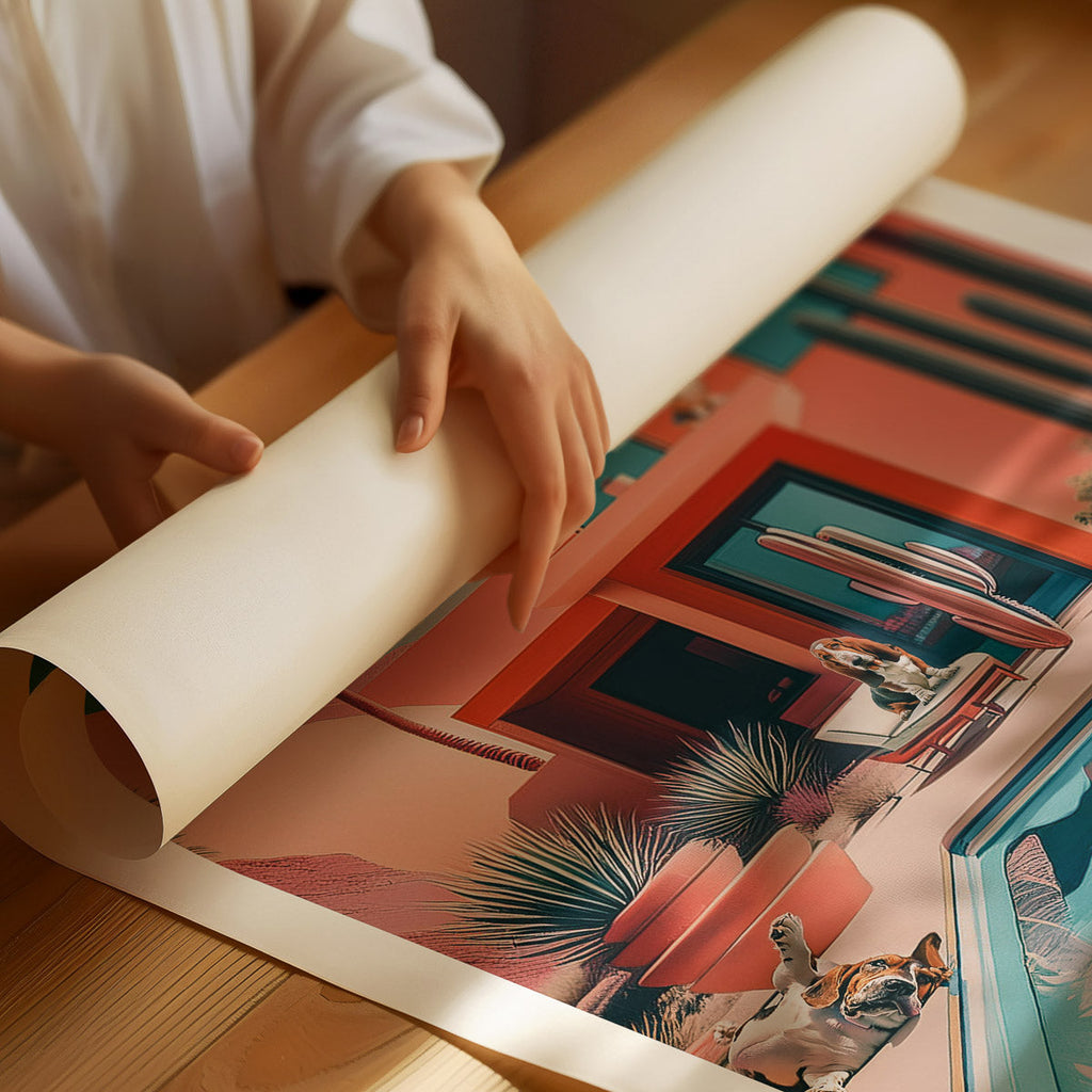 Basset Hound Pool Party image 3