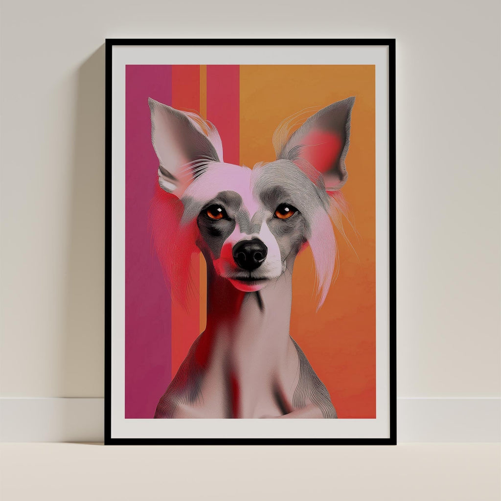 Chinese Crested Modern Pop Dog Series image 0