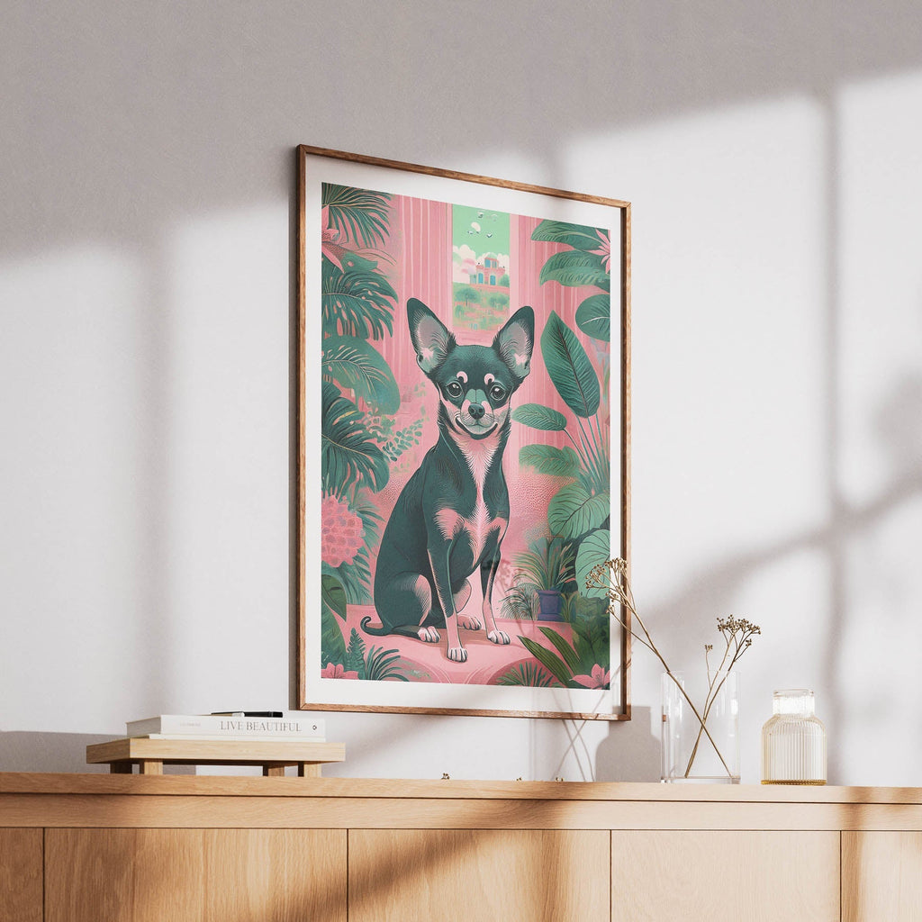 Chihuahua Flowery Dog image 6