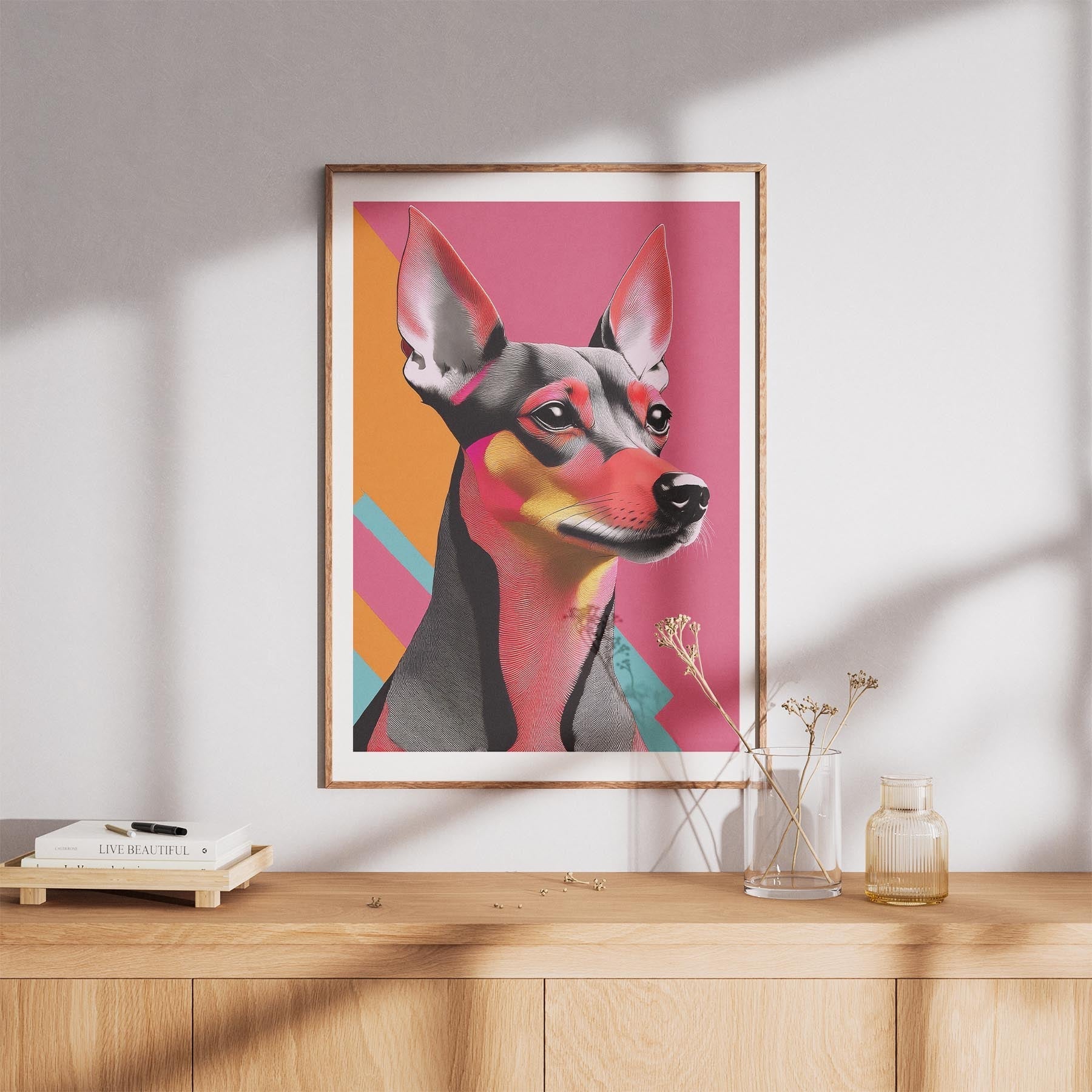 Miniature Pinscher Modern Pop Dog Series image 8