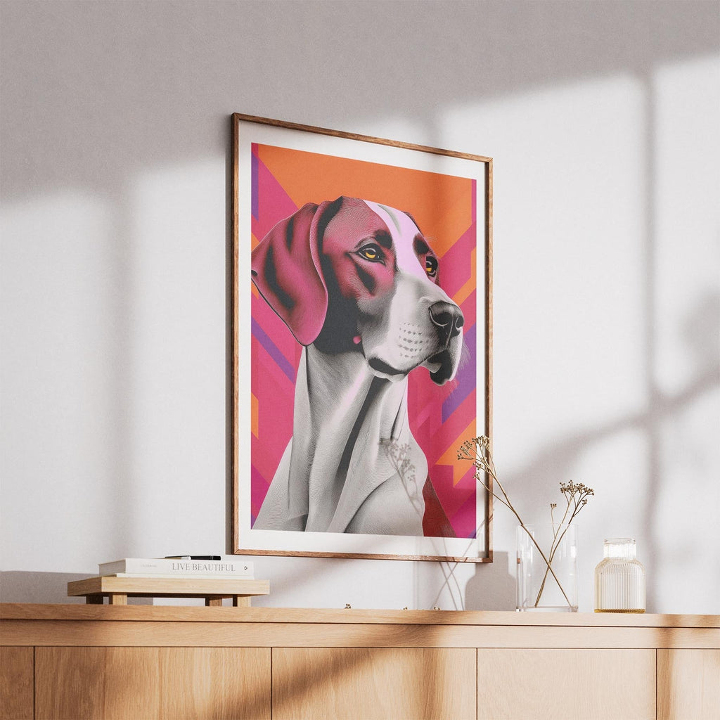 English Pointer Modern Pop Dog Series image 5