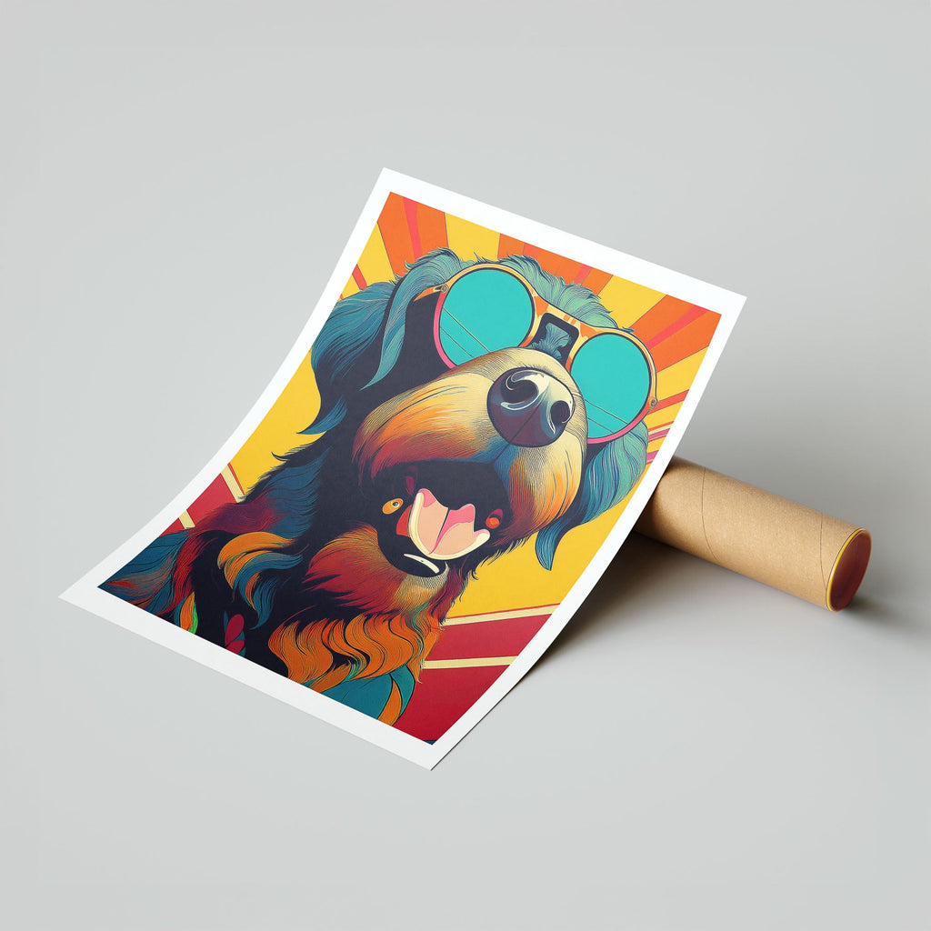 Rottweiler In Colourful Sunnies 1 image 7