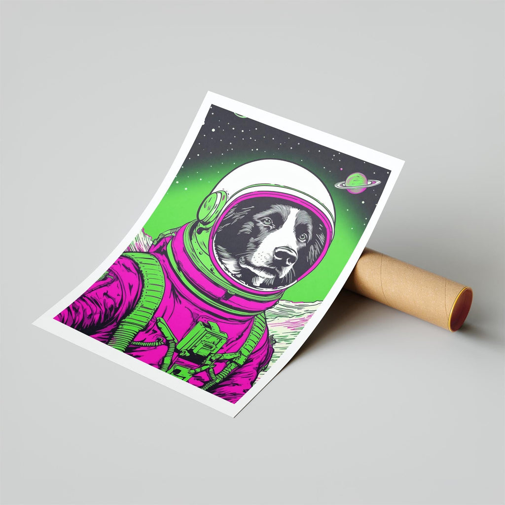 Border Collie Space Dogs Series image 6